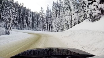 Drive from Penticton to Apex Mountain Resort - Scenic Drive BC Canada