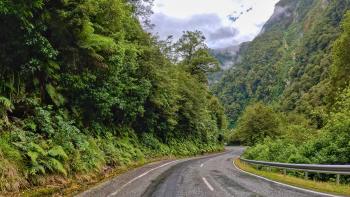 Haast Pass, New Zealand Haast Pass, New Zealand