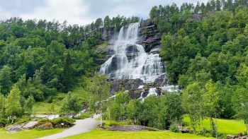 Tvindefossen-Waterfall-Norway Tvindefossen-Waterfall-Norway