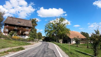 Driving-across-the-Countryside-of-the-Canton-Lucerne-in-Switzerland