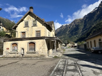 Old-train-station-Mesocco-Canton-Graubunden-Switzerland Old-train-station-Mesocco-Canton-Graubunden-Switzerland