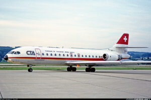 HB-ICO / Sud SE-210 Caravelle 10B1R / CTA - Compagnie de Transport Aerien