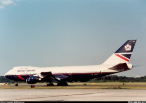 G-BDXF British Airways Boeing 747-236B