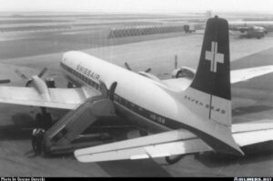 Swissair Douglas DC-7C Seven Seas HB-IBM