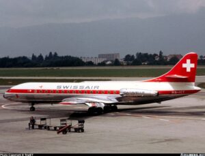 HB-ICT / Sud SE-210 Caravelle III / Swissair