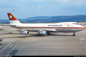 Swissair Boeing 747-200 Jumbo Jet HB-IGA