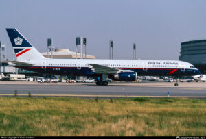 British Airways Boeing 757 G-BIKU