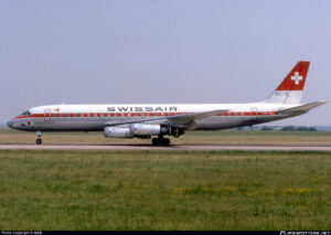 HB-IDF Douglas DC-8-62 Swissair