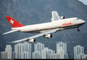 HB-IGG / Boeing 747-357(M) / Swissair