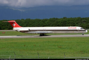 HB-INX Swissair McDonnell Douglas MD-81 (DC-9-81)