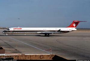 McDonnell Douglas MD-81 (DC-9-81) Swissair HB-ISX