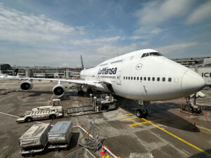Lufthansa Boeing 747-400 D-ABVM at Frankfurt Airport - July 31, 2025