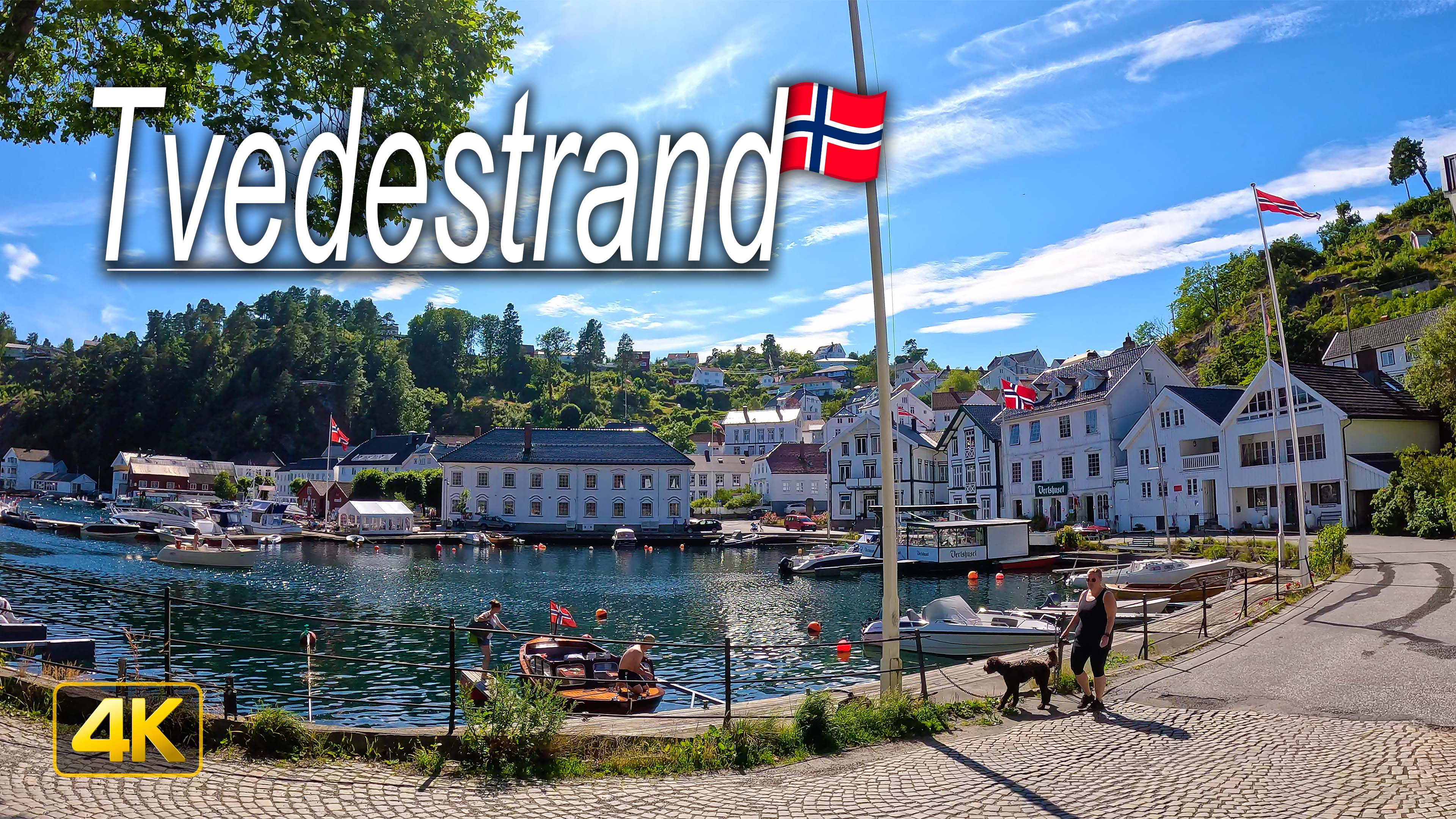 Driving from Larvik to Tvedestrand - Norway