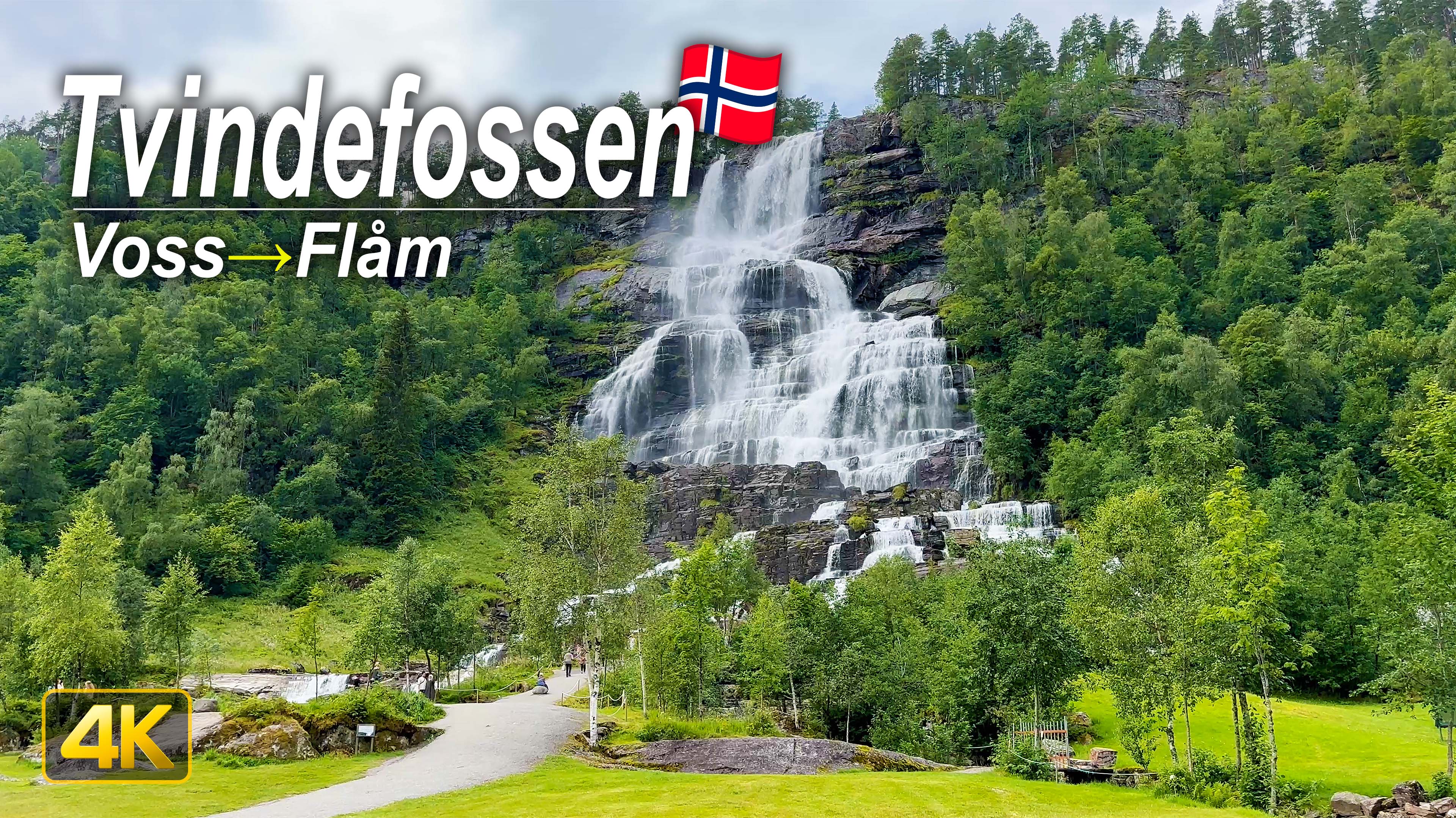 Tvindefossen Waterfall - Norway