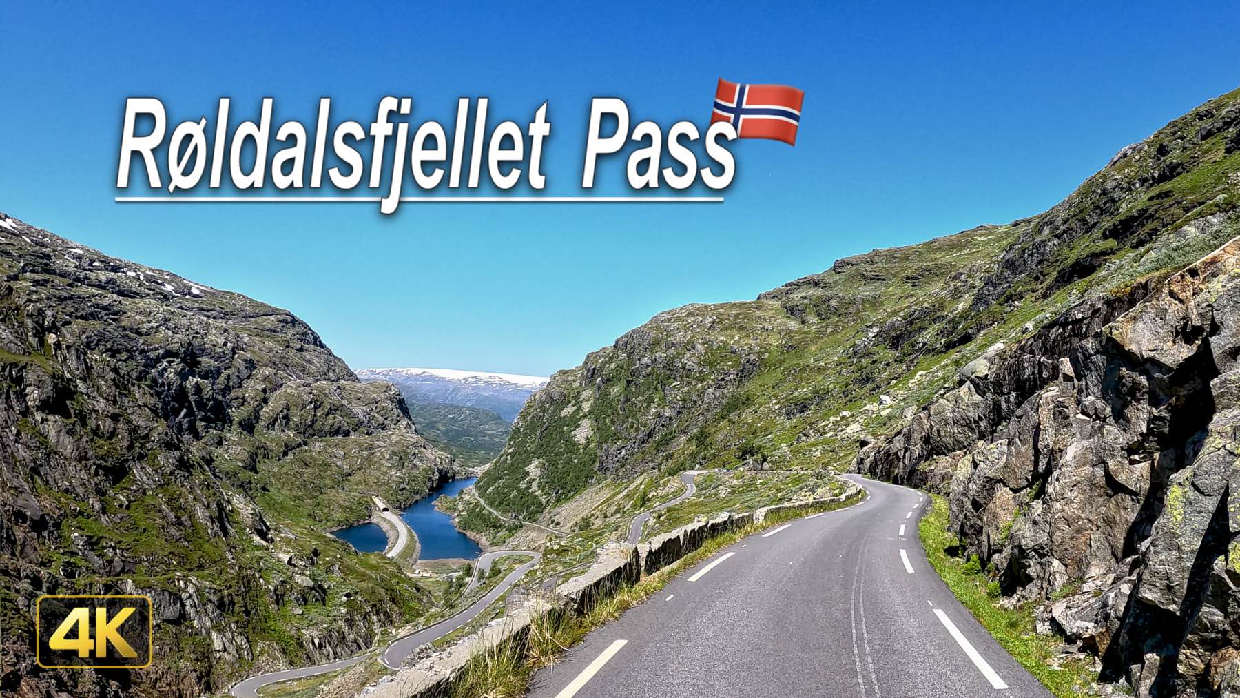 Driving from Røldal to Odda | Norway
